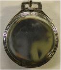 Zilveren dresswatch zakhorloge. Art Deco, circa 1930. Maker: Trip. Prijs: €.295,-