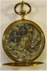 Gouden zakhorloge, circa 1930. Maker: Union, Swiss. Prijs: .650,-