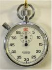 Stopwatch Dugena Jongster. Circa 1960. Nikkelen kast. Prijs: .95,-