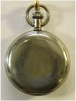 Stopwatch Junghans, wijzerplaat met 30-secondenverdeling. Nikkelen kast. Prijs: €.95,-