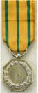 Luxemburg: Eremedaille in zilver Orde van de Eikenkroon. Ingesteld 1841. Prijs: .50,-