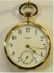 Gouden zakhorloge, circa 1930. Maker: Union, Swiss. GERESERVEERD