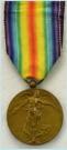 Belgi: Overwinningsmedaille Victory Medal 1914-1918. Eerste Wereldoorlog. Ingesteld 1919. Brons. Prijs: .25,-