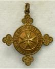 GB: St. Johns Ambulance Association Re-Examination Badge. Ingesteld 1879. Op naam van: 163674 Kathleen Carlin. Prijs: �.22,50