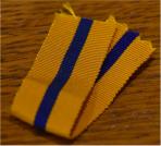 Lint voor miniatuurmedaille Bronzen Kruis. Prijs: �